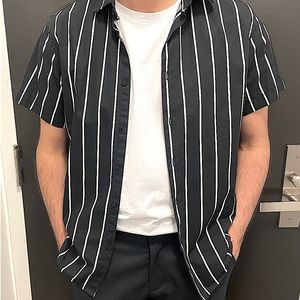 ALMOST NEW! Denim & Flower Men Black shirt - Size M